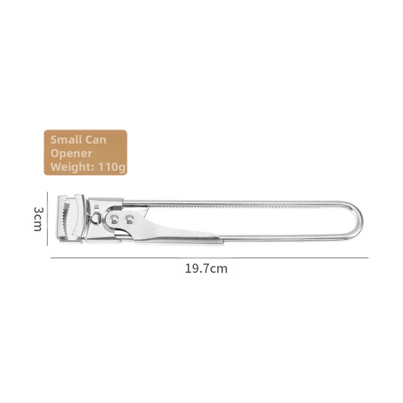 Sukamas rankiniu būdu reguliuojamas daugiafunkcis skardinių atidarytuvas su neslystančiu butelių dangtelio pasukamu atidarytuvu