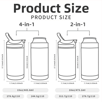16oz talpos „4 in 1“ „Coca-Cola“ skardinė, pagaminta iš 304 nerūdijančio plieno. Vaikiškas nešiojamas termosinis puodelis, pridedamas prie kavos puodelio vietos.