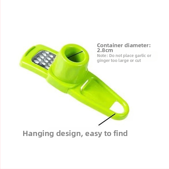 Артефакт за чесново пюре, домакински креативен многофункционален чеснов натиск, артефакт за смилане на джинджифил, приспособление за смилане на чесън, преса за чесън