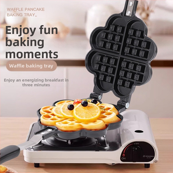 Väliskaubanduse piiriülene otsene kodumaine küpsetusplaat 7-auguline hommikusöögi vahvlipann beebi omletivormi hulgimüük