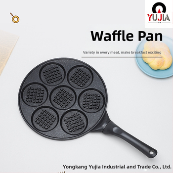 Väliskaubanduse piiriülene otsene kodumaine küpsetusplaat 7-auguline hommikusöögi vahvlipann beebi omletivormi hulgimüük