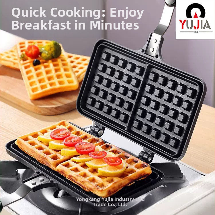 Zahraničný obchod cezhraničný priamy domáci plech na pečenie 7-jamkový raňajkový vaflový pekáč na detskú omeletu veľkoobchod