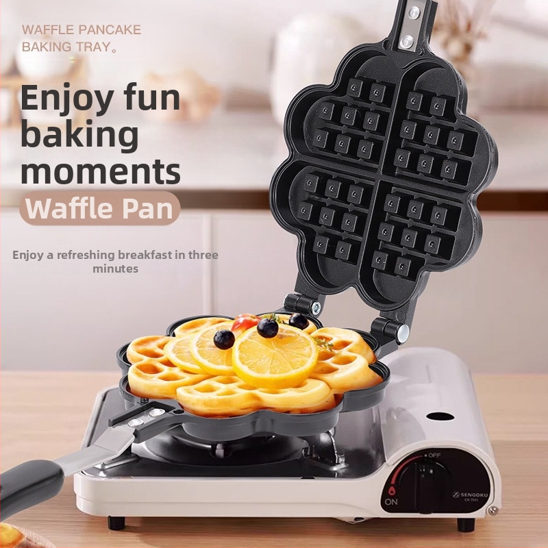 Väliskaubanduse piiriülene otsene kodumaine küpsetusplaat 7-auguline hommikusöögi vahvlipann beebi omletivormi hulgimüük