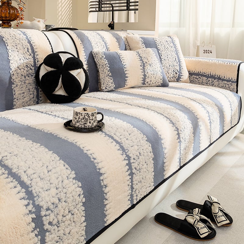 Νέο μαξιλάρι καναπέ Four-Season Universal 2025 Σταθερό αντιολισθητικό ίσιο μαξιλάρι από ύφασμα, προσβάσιμο, πολυτελές κάλυμμα κουβέρτας υψηλής ποιότητας από ύφασμα