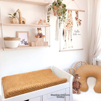 Tarpvalstybinė kūdikio „Doudou“ aksominė laktacijos pagalvė, pagalvės keitimo stalo keitimo užvalkalas, dviejų dalių kūdikio rinkinys, nuimamas ir skalbiamas medžiaginis užvalkalas