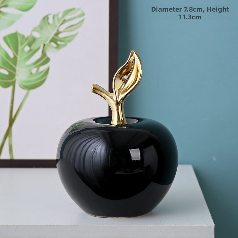 Loominguline Euroopa stiilis õunakaunistus sisehallis elutoas raamaturiiulil televiisorikapil laual keraamiline käsitöökaunistus hulgimüük