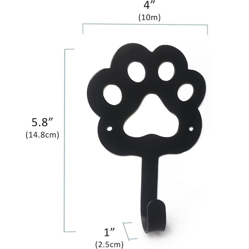 Кована желязна закачка за букви TOWELS за врата без перфоратор, закачалка за палта за задна врата, закачалка за ключове за кърпи