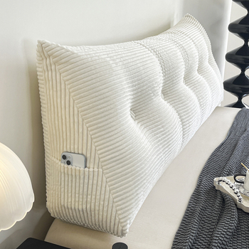 Miegamojo lovos pagalvėlė, lova, dviguba juosmens apsaugos pagalvėlė, sofa, didelė nugaros pagalvėlė, minkštas „Tatami“ krepšys, nuimamas ir plaunamas lovos pagalvėlė