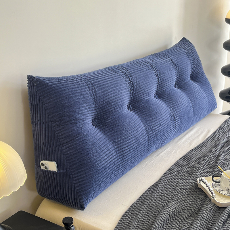 Miegamojo lovos pagalvėlė, lova, dviguba juosmens apsaugos pagalvėlė, sofa, didelė nugaros pagalvėlė, minkštas „Tatami“ krepšys, nuimamas ir plaunamas lovos pagalvėlė