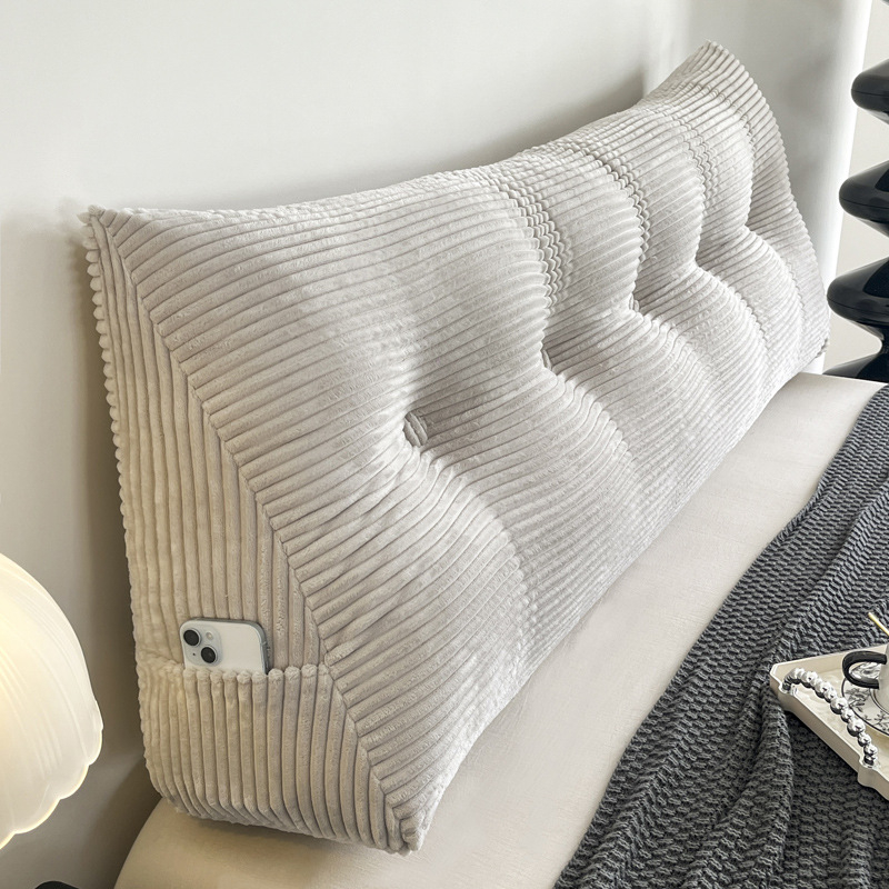 Miegamojo lovos pagalvėlė, lova, dviguba juosmens apsaugos pagalvėlė, sofa, didelė nugaros pagalvėlė, minkštas „Tatami“ krepšys, nuimamas ir plaunamas lovos pagalvėlė