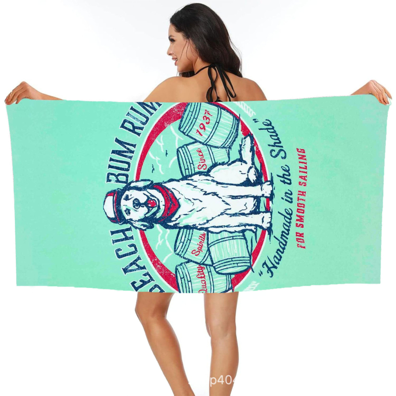 Koera rannarätik, vannirätik, hulgimüük, mikrokiust digitaaltrükk, kaasaskantav, kiiresti kuivav, imav, Amazon Hiptone Cross