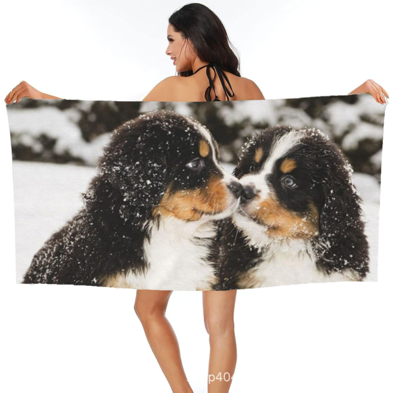 Koera rannarätik, vannirätik, hulgimüük, mikrokiust digitaaltrükk, kaasaskantav, kiiresti kuivav, imav, Amazon Hiptone Cross