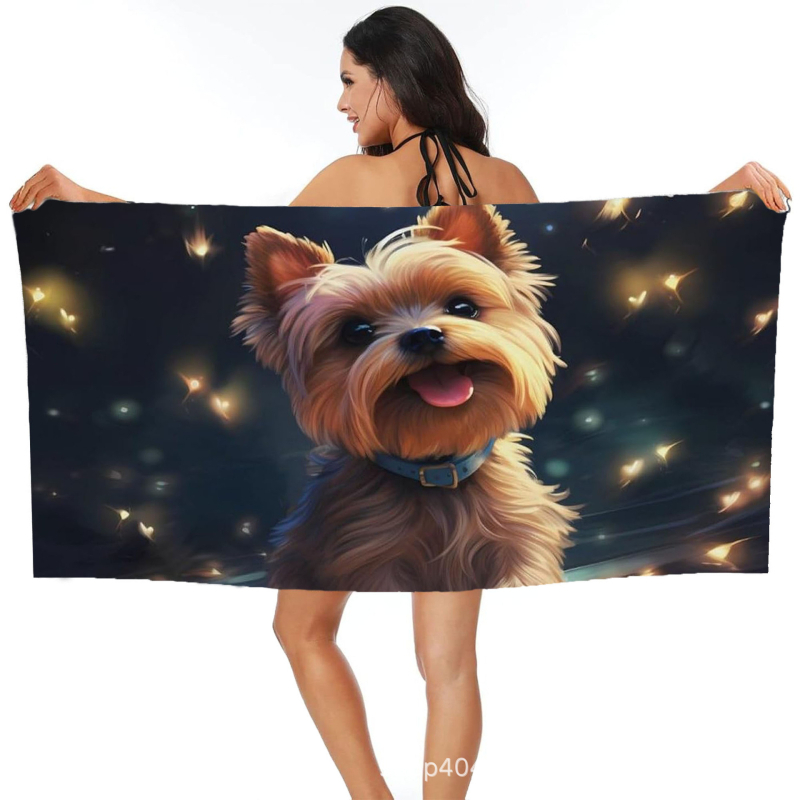 Koera rannarätik, vannirätik, hulgimüük, mikrokiust digitaaltrükk, kaasaskantav, kiiresti kuivav, imav, Amazon Hiptone Cross