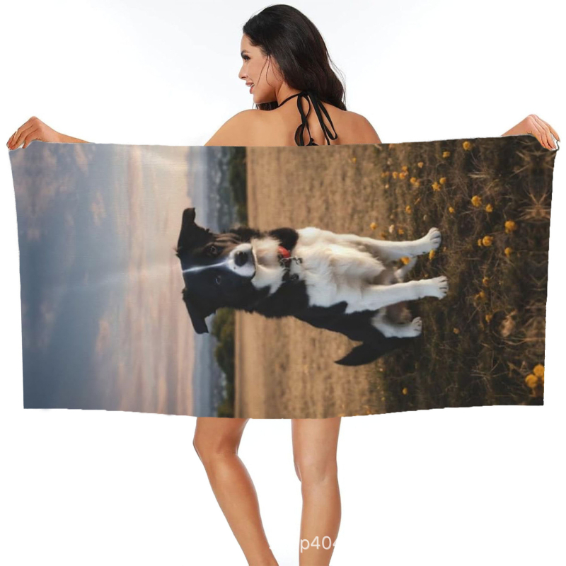 Koera rannarätik, vannirätik, hulgimüük, mikrokiust digitaaltrükk, kaasaskantav, kiiresti kuivav, imav, Amazon Hiptone Cross