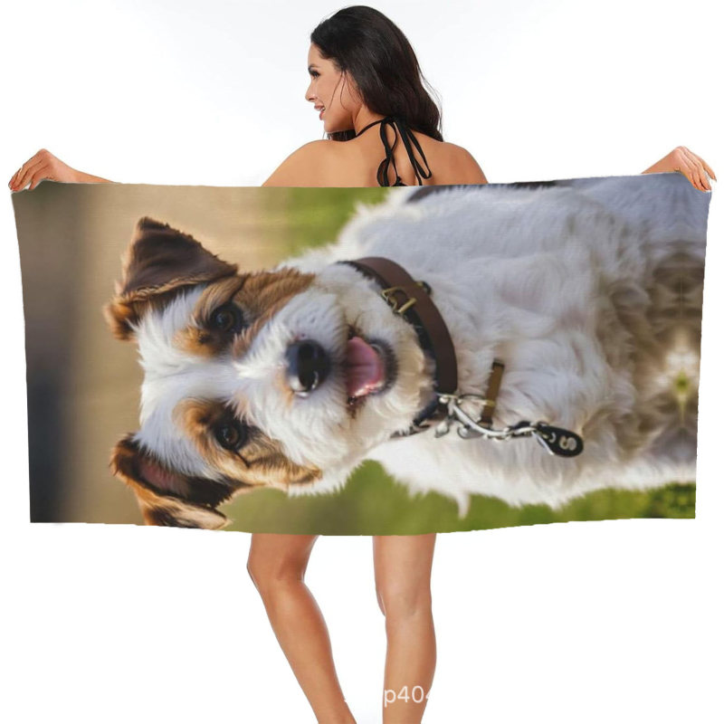 Koera rannarätik, vannirätik, hulgimüük, mikrokiust digitaaltrükk, kaasaskantav, kiiresti kuivav, imav, Amazon Hiptone Cross