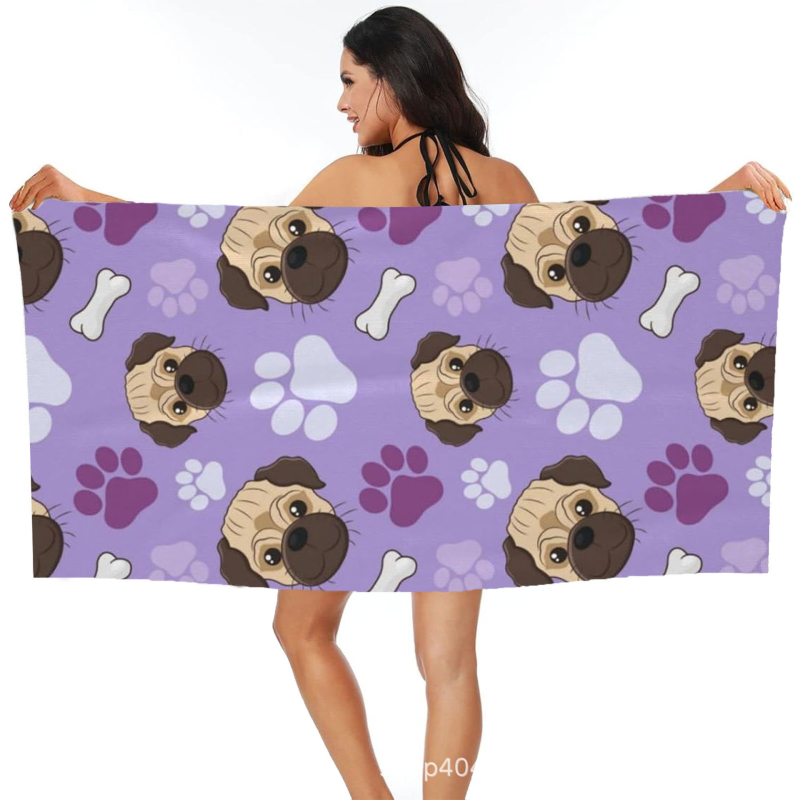 Koera rannarätik, vannirätik, hulgimüük, mikrokiust digitaaltrükk, kaasaskantav, kiiresti kuivav, imav, Amazon Hiptone Cross