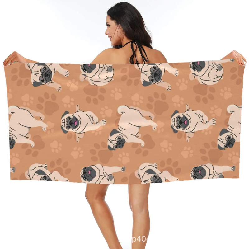 Koera rannarätik, vannirätik, hulgimüük, mikrokiust digitaaltrükk, kaasaskantav, kiiresti kuivav, imav, Amazon Hiptone Cross