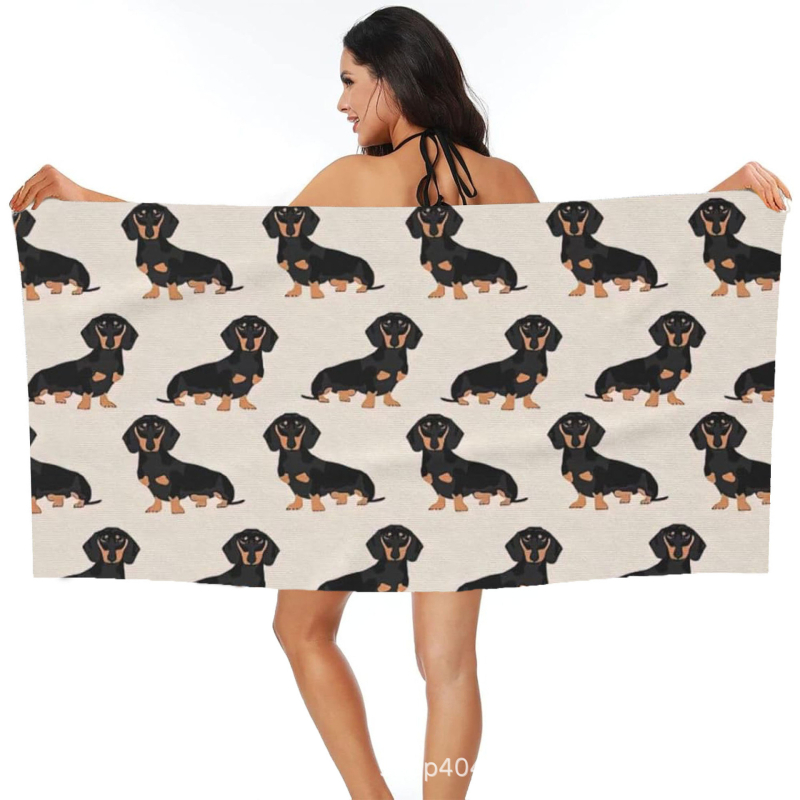 Koera rannarätik, vannirätik, hulgimüük, mikrokiust digitaaltrükk, kaasaskantav, kiiresti kuivav, imav, Amazon Hiptone Cross