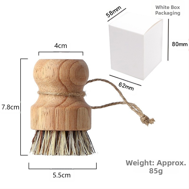 Koka birste, mazgāšanas panna, daudzfunkcionāla virtuvei, koka tīrīšanas birste, eļļas katlu birste, plīts birste, trauku bļodu birste, virtuves instrumenti