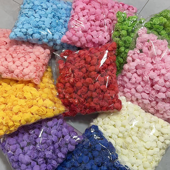 Rožės galvutės imitacija 3,5 netikra gėlės galvutė PE putplasčio gėlės galvutė Rožės gėlės imitacija Amžina gėlė Rožės meškiuko