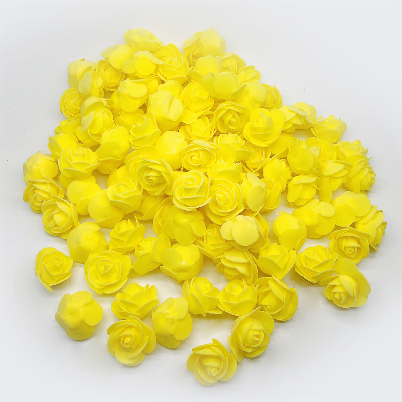 Rožės galvutės imitacija 3,5 netikra gėlės galvutė PE putplasčio gėlės galvutė Rožės gėlės imitacija Amžina gėlė Rožės meškiuko