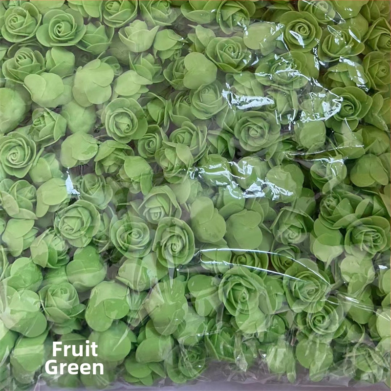 Rožės galvutės imitacija 3,5 netikra gėlės galvutė PE putplasčio gėlės galvutė Rožės gėlės imitacija Amžina gėlė Rožės meškiuko