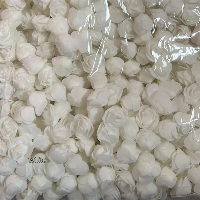 Rožės galvutės imitacija 3,5 netikra gėlės galvutė PE putplasčio gėlės galvutė Rožės gėlės imitacija Amžina gėlė Rožės meškiuko