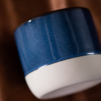 Lähis-Ida kivist espressotass, värviline keraamiline kung fu tass, meisterteekruus FCM-tuvastusega, saab saata nimel