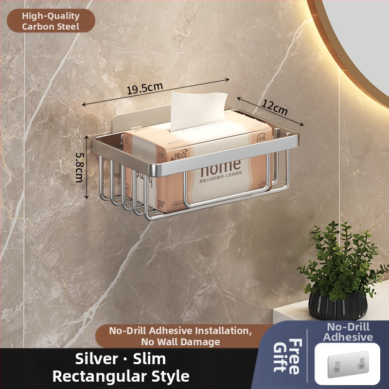 Tualetinio popieriaus laikymo lentynėlė, tualetinio popieriaus dėžutė be perforatoriaus, tualetinio popieriaus dėžutė, tualetinio popieriaus ritinėlio lentynėlė, tinklinis krepšelis