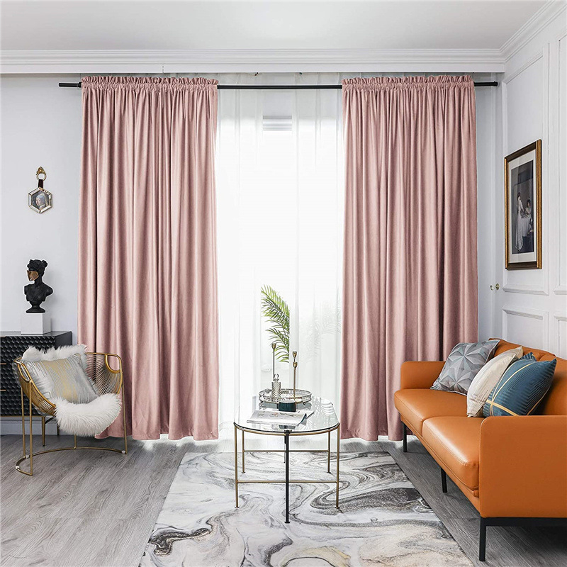 Tehase otsetarnimine Piiriülene e-kaubandus Amazon Lihtne ühevärviline varjutus Sametkardin Elutoa Magamistoa Rõdu