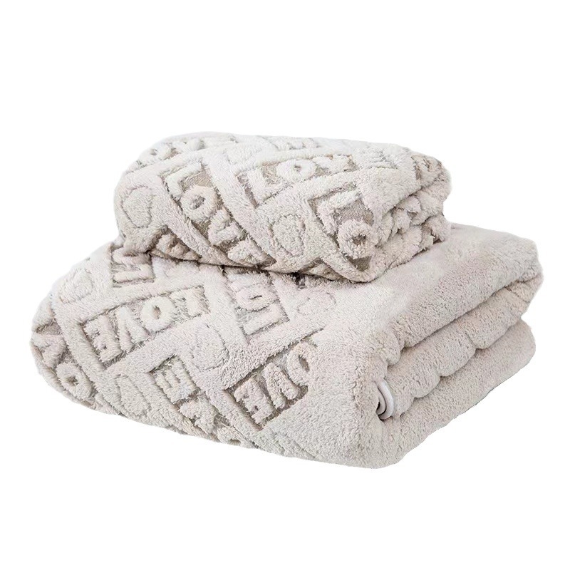 Koralų vilnos rankšluostis suaugusiems, ypač didelis, sutirštintas, vandenį sugeriantis, poros vonios įvyniojimai, užklotas, namų apyvokos reikmenų rinkinys, dovanų rankšluostis