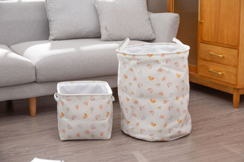 Slatka kanta za pohranu u stilu ins, košara za pohranu igračaka iz crtića