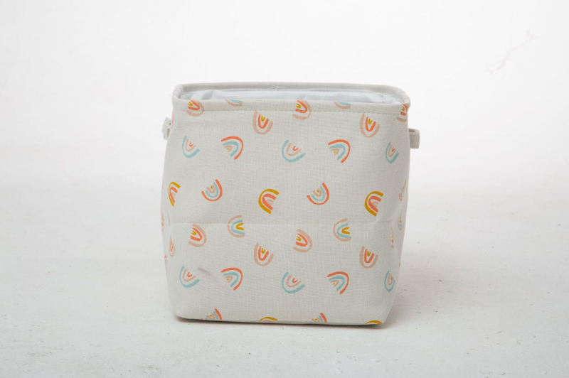 Slatka kanta za pohranu u stilu ins, košara za pohranu igračaka iz crtića