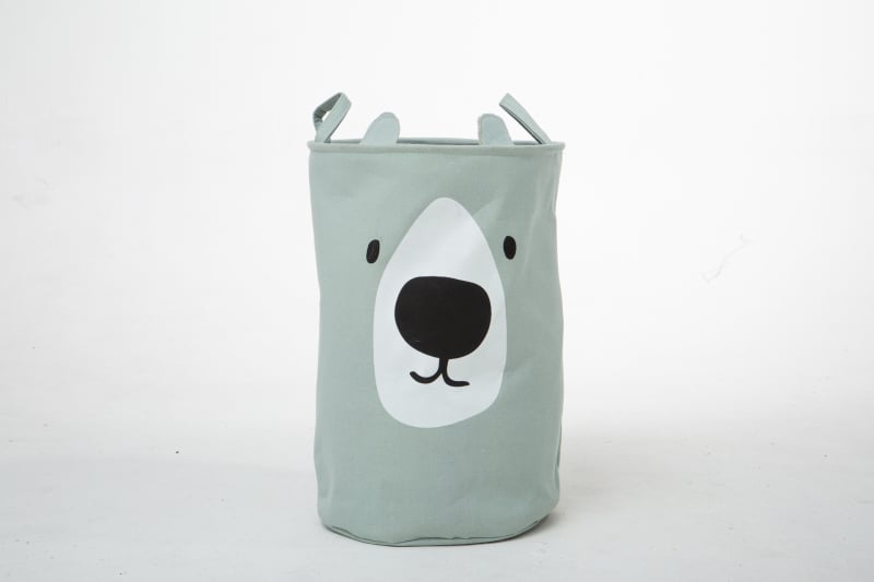 Slatka kanta za pohranu u stilu ins, košara za pohranu igračaka iz crtića