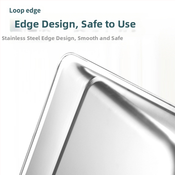 Naujas nerūdijančio plieno šiukšliadėžės sutirštintas šiukšlių kibiras buitinis lauko valymo kibiras šiukšlių kastuvas kelių valymo įrankis kibiras