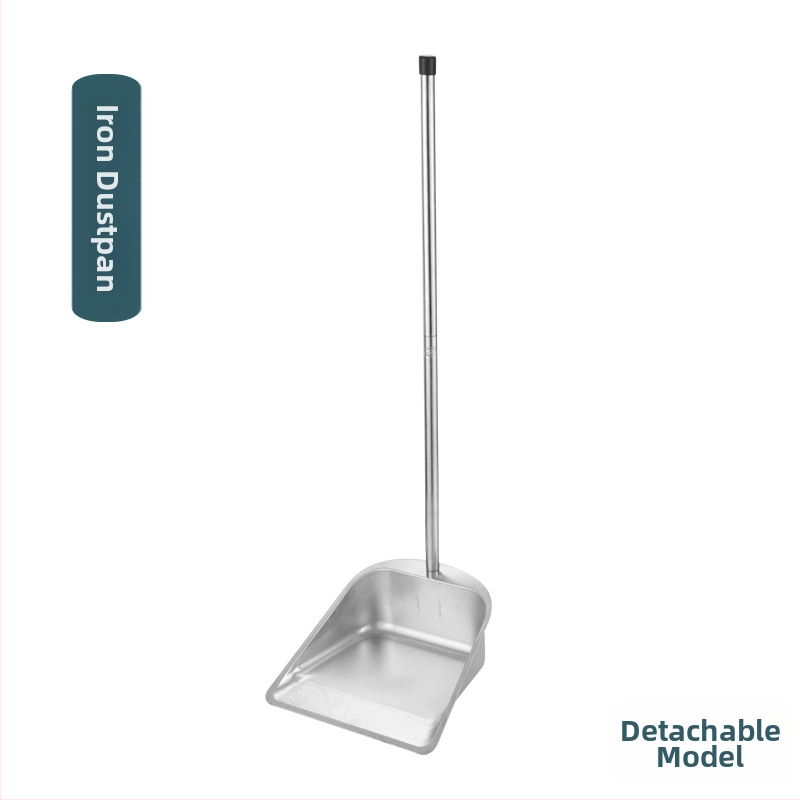 Naujas nerūdijančio plieno šiukšliadėžės sutirštintas šiukšlių kibiras buitinis lauko valymo kibiras šiukšlių kastuvas kelių valymo įrankis kibiras