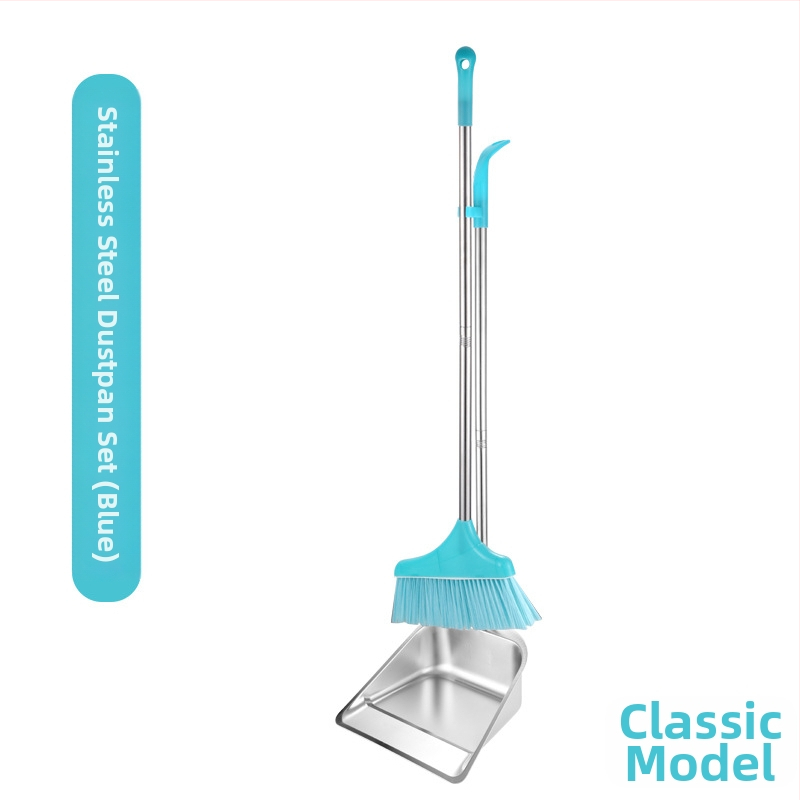 Naujas nerūdijančio plieno šiukšliadėžės sutirštintas šiukšlių kibiras buitinis lauko valymo kibiras šiukšlių kastuvas kelių valymo įrankis kibiras