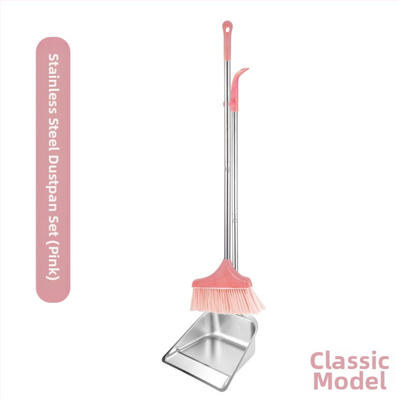 Naujas nerūdijančio plieno šiukšliadėžės sutirštintas šiukšlių kibiras buitinis lauko valymo kibiras šiukšlių kastuvas kelių valymo įrankis kibiras