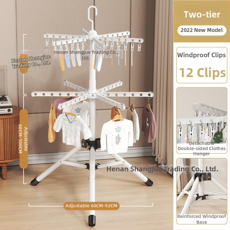 Beebikuivatusrest, põrandatüüpi kokkupandav, beebi spetsiaalne multifunktsionaalne kuivatusrest, mähkmekuivatusrest, rõdukuivatusrest