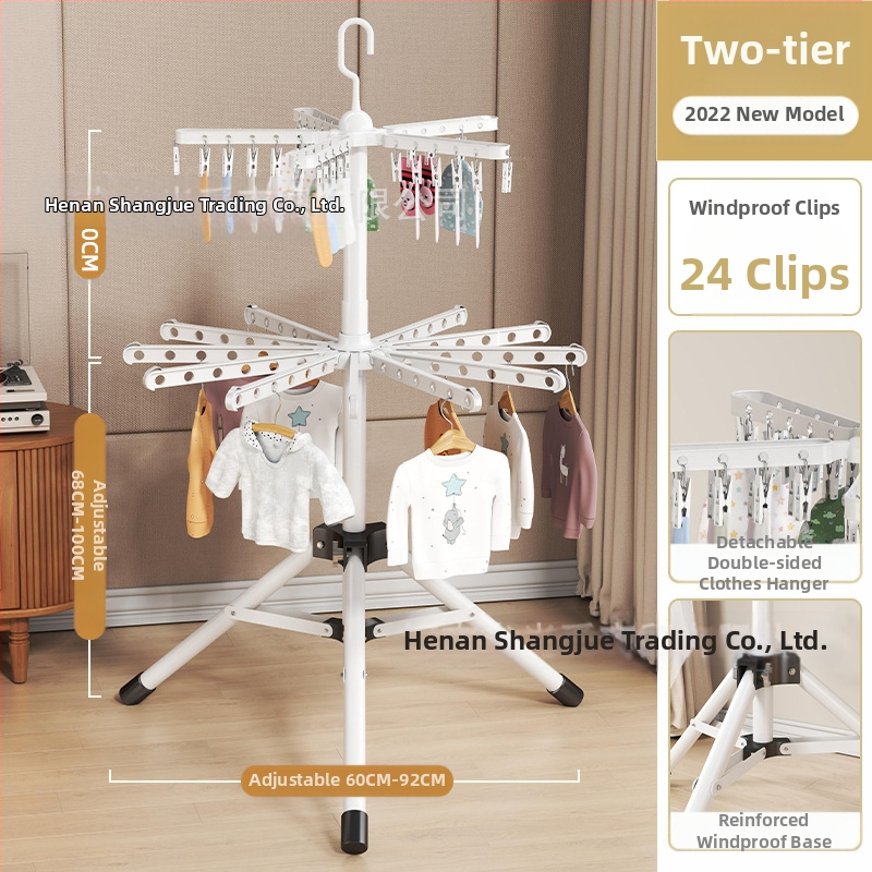 Beebikuivatusrest, põrandatüüpi kokkupandav, beebi spetsiaalne multifunktsionaalne kuivatusrest, mähkmekuivatusrest, rõdukuivatusrest