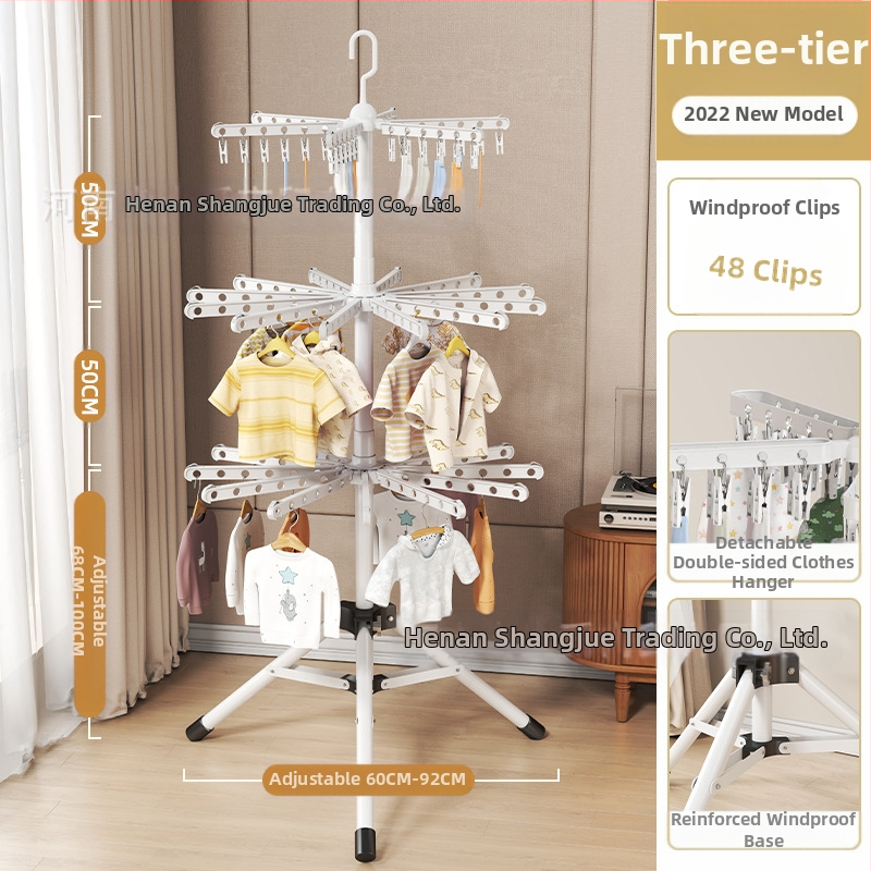 Beebikuivatusrest, põrandatüüpi kokkupandav, beebi spetsiaalne multifunktsionaalne kuivatusrest, mähkmekuivatusrest, rõdukuivatusrest