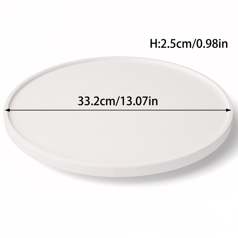 Egyszerű konyhai forgó fűszertároló állvány, asztali hálószoba kiegészítők, multifunkcionális bambusz tálca tároló állvány