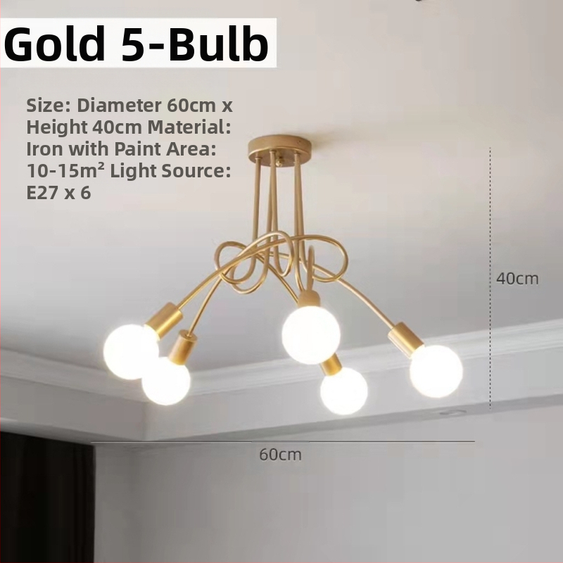 Moodne Skandinaavia Lihtne Loominguline Soe Internet Kuulsus Populaarne Magamistuba Baar Vahekäik Elutuba Söögituba Uus Laelamp