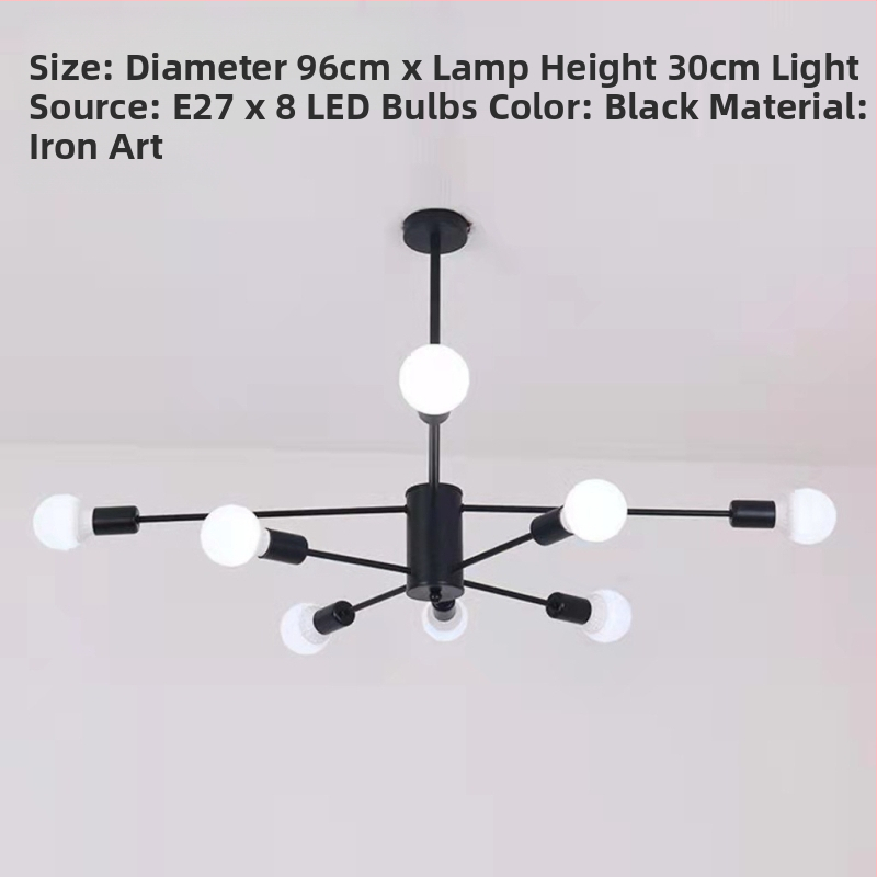 Moodne Skandinaavia Lihtne Loominguline Soe Internet Kuulsus Populaarne Magamistuba Baar Vahekäik Elutuba Söögituba Uus Laelamp