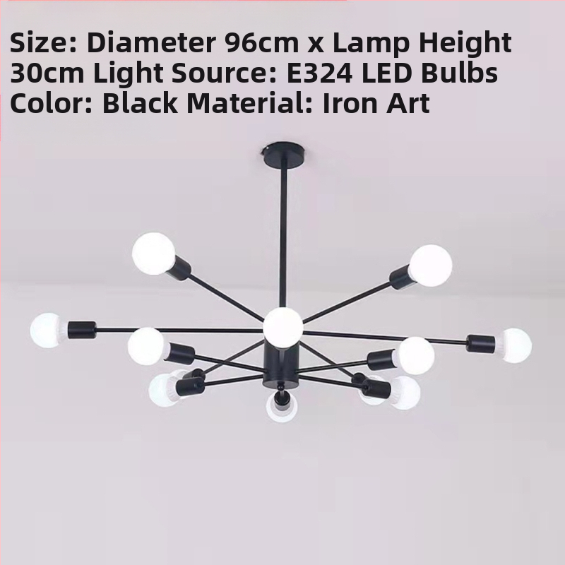 Moodne Skandinaavia Lihtne Loominguline Soe Internet Kuulsus Populaarne Magamistuba Baar Vahekäik Elutuba Söögituba Uus Laelamp