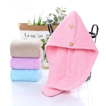 2022 m. moteriška dvisluoksnė storinta plaukų džiovinimo kepuraitė, sugerianti dušo kepuraitė, plaukų rankšluostis, galvos apdangalas, garuose greitai džiūstantis sugeriantis rankšluostis