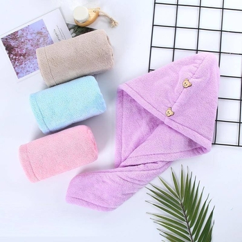 2022 m. moteriška dvisluoksnė storinta plaukų džiovinimo kepuraitė, sugerianti dušo kepuraitė, plaukų rankšluostis, galvos apdangalas, garuose greitai džiūstantis sugeriantis rankšluostis