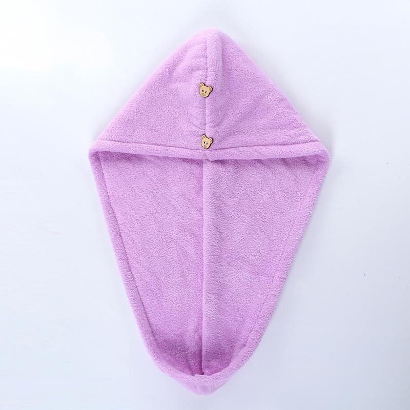 2022 m. moteriška dvisluoksnė storinta plaukų džiovinimo kepuraitė, sugerianti dušo kepuraitė, plaukų rankšluostis, galvos apdangalas, garuose greitai džiūstantis sugeriantis rankšluostis