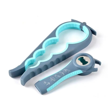 Ανοιχτήρι μπουκαλιών Factory Spot πέντε σε ένα, ανοιχτήρι κονσερβών τεσσάρων σε ένα, αντιολισθητικό, εξοικονόμησης εργασίας, σετ ανοιχτηριών κονσερβών μπύρας και σόδας