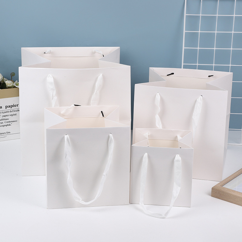 Τσάντα DIY για την Ημέρα του Αγίου Βαλεντίνου, τετράγωνη τσάντα Tote, τσάντα δώρου για την Ημέρα του Δασκάλου, τσάντα συσκευασίας από χαρτί Kraft, τσάντα δώρου Ins Style